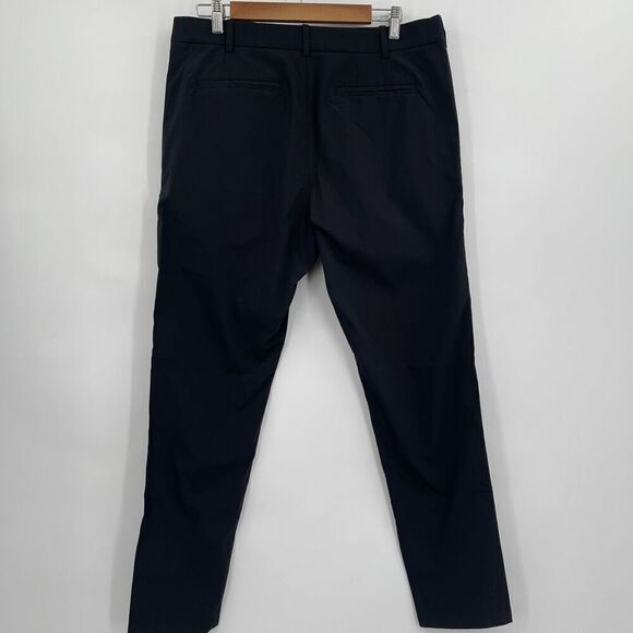 Hill City Men's High Rise Classic Fit Career Black Slacks Size 34/30 - Picture 4 of 7